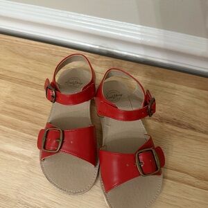 SweetHoney Red Kids Sandals